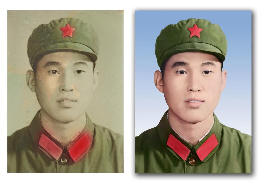 略阳破损照片修复-18
